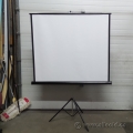 63 in. Projector Screen w Built In Stand